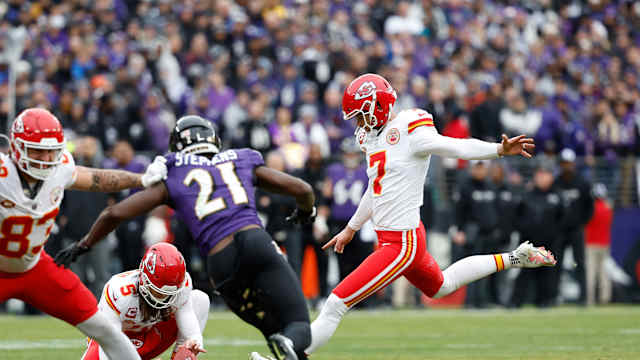 Former Georgia Tech kicker Harrison Butker